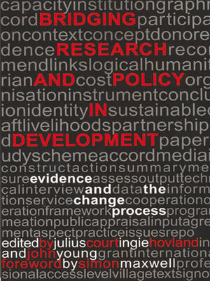 cover image of Bridging Research and Policy in Development